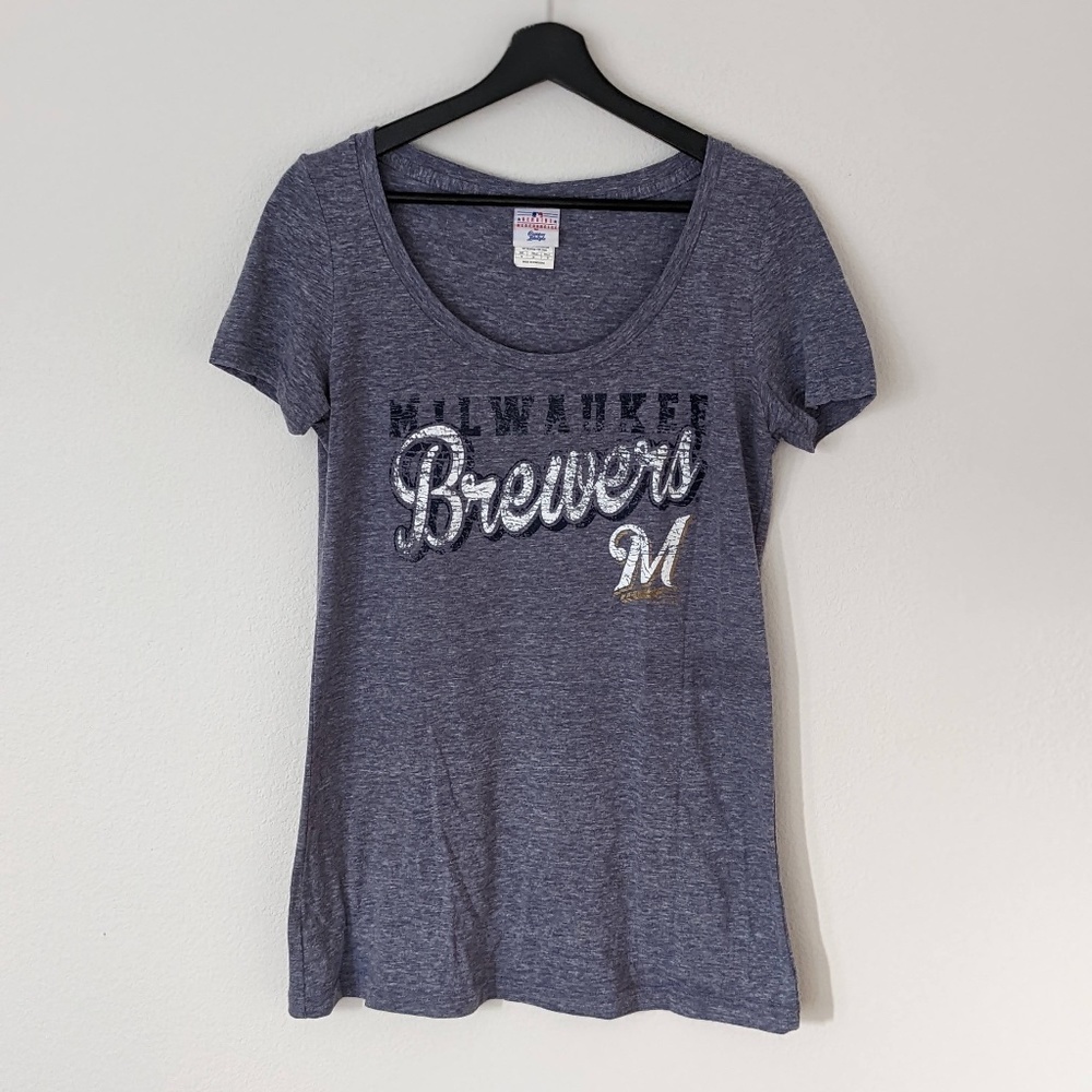Milwaukee Brewers scoop neck tee